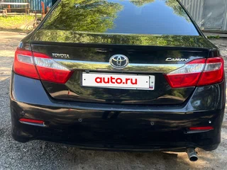 2012 Toyota Camry VII (XV50), чёрный, 1200000 рублей, вид 3