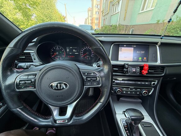 2017 Kia Optima IV, чёрный - вид 3
