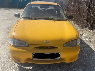 1997 Hyundai Accent I, жёлтый, 130000 рублей, вид 1