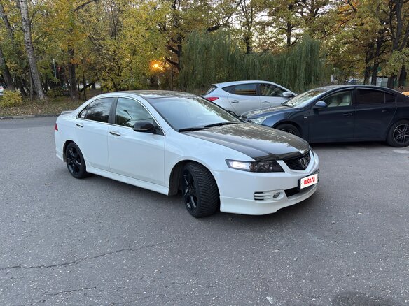 2007 Honda Accord Type-S Type S VII Рестайлинг, белый, 850000 рублей - вид 2