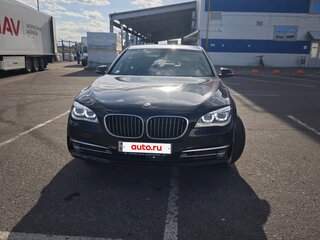 2012 BMW 7 серии 730d xDrive V (F01/F02/F04) Рестайлинг, чёрный, 1900000 рублей, вид 2