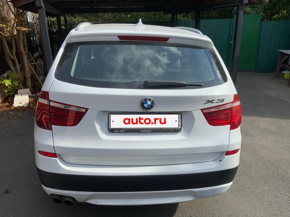 2012 BMW X3 30d xDrive II (F25), белый, 1750000 рублей - вид 2