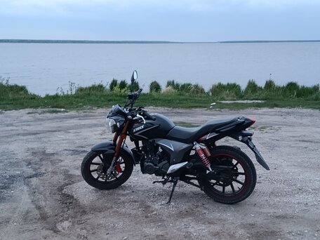 2013 Stels Flame 200, чёрный, 85000 рублей, вид 4