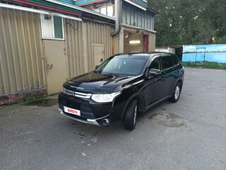 2014 Mitsubishi Outlander III, чёрный, 1310000 рублей, вид 4