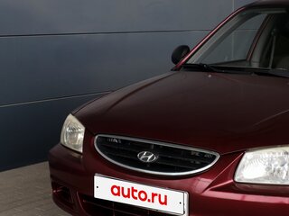 2008 Hyundai Accent ТагАЗ II, красный, 600000 рублей, вид 2