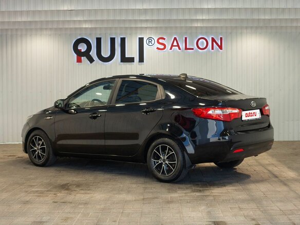 2011 Kia Rio 4-speed III, чёрный, 935000 рублей - вид 9