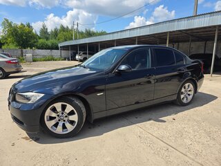 2008 BMW 3 серии 318i V (E90/E91/E92/E93), чёрный, 1100000 рублей, вид 4