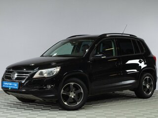 2011 Volkswagen Tiguan I, чёрный, 1439000 рублей, вид 3