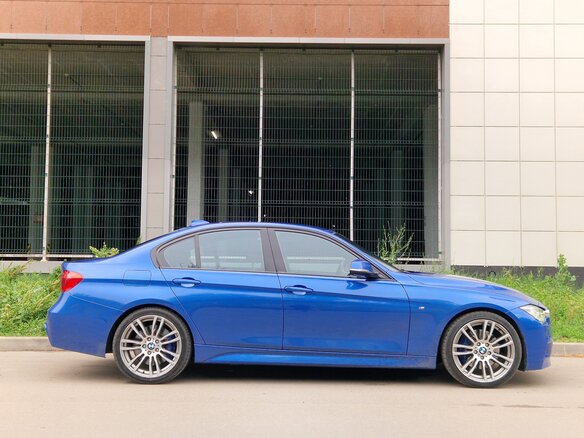 2018 BMW 3 серии 320d VI (F3x) Рестайлинг, синий, 2630000 рублей - вид 2