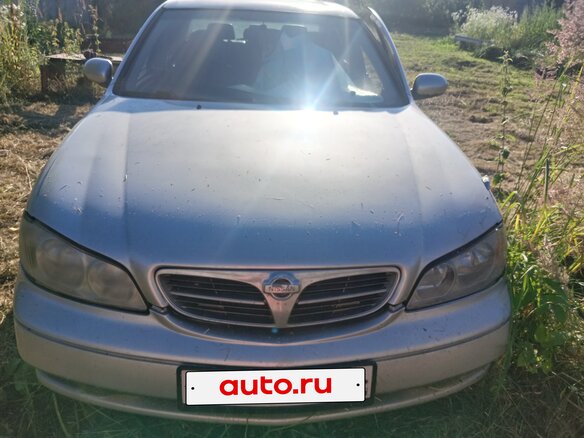 2004 Nissan Maxima V (A33), серебристый, 300000 рублей