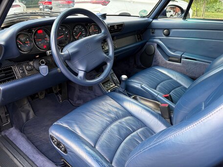 1997 Porsche 911 Carrera 4S IV (993), синий, 25000000 рублей, вид 5