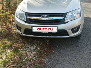 2015 Lada (ВАЗ) Granta I, серебристый, 370000 рублей, вид 1