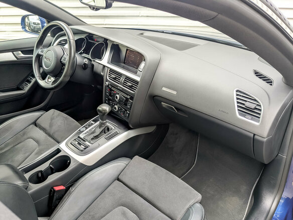 2016 Audi A5 I (8T) Рестайлинг, синий - вид 10