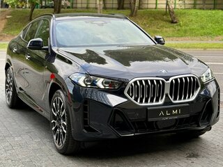 2025 BMW X6 40i III (G06) Рестайлинг, синий, 12800000 рублей, вид 4