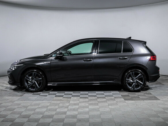 2021 Volkswagen Golf VIII, чёрный - вид 7