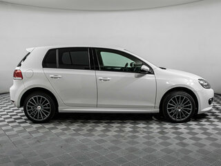 2012 Volkswagen Golf VI, белый, 737000 рублей, вид 4