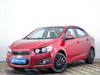 2013 Chevrolet Aveo II, красный, 579000 рублей, вид 3