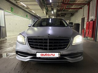 2017 Mercedes-Benz Maybach S-Класс 450 I (X222) Рестайлинг, серебристый, 3250000 рублей, вид 1