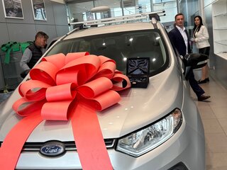 2017 Ford EcoSport II, серебристый, 1800000 рублей, вид 3