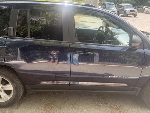 2012 Jeep Compass I Рестайлинг, синий, 1100000 рублей - вид 9
