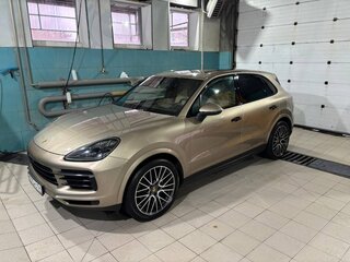 2018 Porsche Cayenne III, коричневый, 8800000 рублей, вид 2