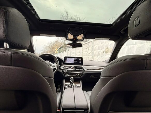 2021 BMW 5 серии 530i xDrive VII (G30/G31/G38) Рестайлинг, синий, 5390000 рублей - вид 18