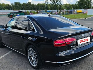 2015 Audi A8 Long III (D4) Рестайлинг, чёрный, 3100000 рублей, вид 2