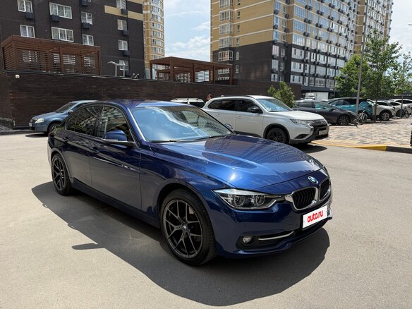 2018 BMW 3 серии 320d VI (F3x) Рестайлинг, синий, 2500000 рублей - вид 7