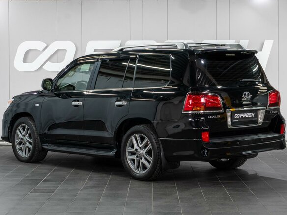 2009 Lexus LX 570 III, чёрный - вид 1