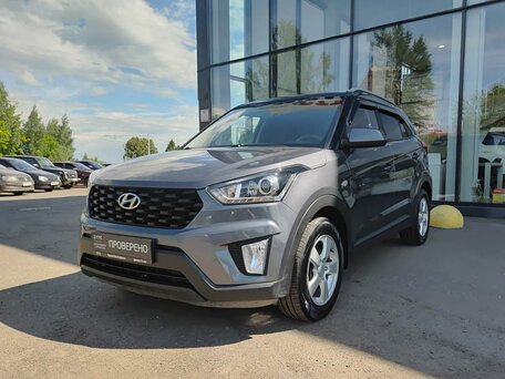 2021 Hyundai Creta I Рестайлинг, серый, 1813000 рублей, вид 1