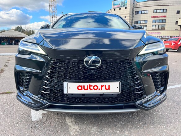 2023 Lexus RX 500h V, чёрный, 8100000 рублей - вид 3
