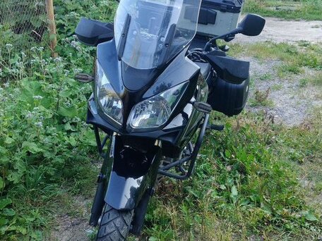 2009 Suzuki V-Strom DL 650, чёрный, 450000 рублей, вид 2