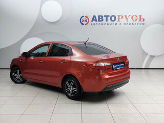 2014 Kia Rio 6-speed III, красный, 835000 рублей, вид 2