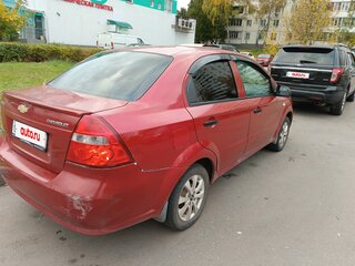 2008 Chevrolet Aveo I Рестайлинг, красный, 215000 рублей, вид 5