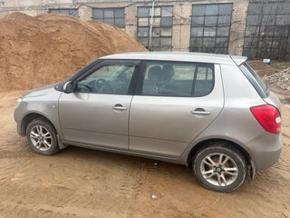 2010 Skoda Fabia II Рестайлинг, серебристый, 380000 рублей, вид 4