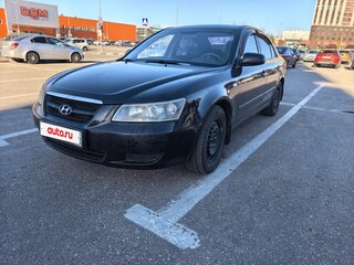 2007 Hyundai Sonata V (NF), чёрный, 550000 рублей, вид 1
