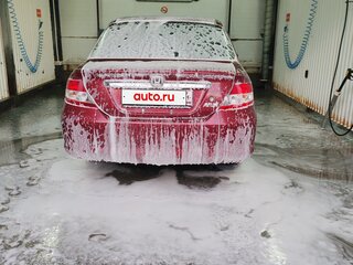 2005 Honda Fit Aria, красный, 320000 рублей, вид 1