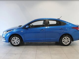 2018 Hyundai Solaris II, синий, 1300000 рублей, вид 3