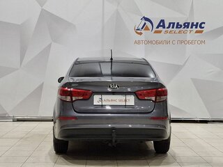 2015 Kia Rio III Рестайлинг, серый, 1050000 рублей, вид 4