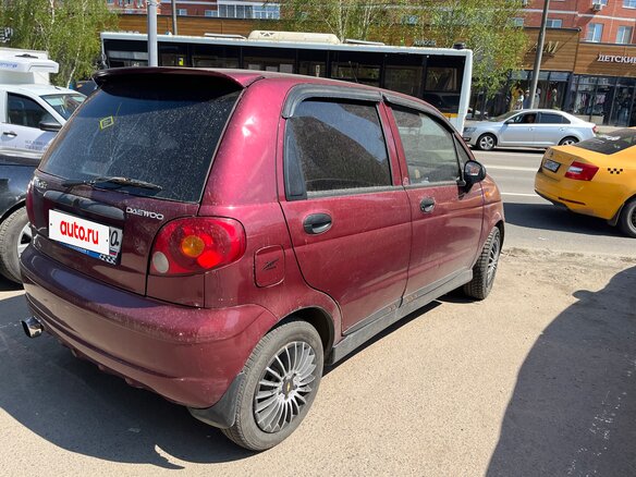 2008 Daewoo Matiz I Рестайлинг, красный, 180000 рублей - вид 8