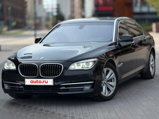 2012 BMW 7 серии Long 750Li xDrive V (F01/F02/F04) Рестайлинг, чёрный, 1690000 рублей, вид 3