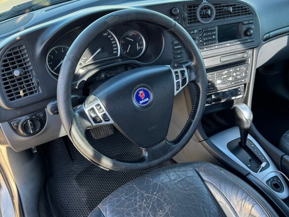 2005 Saab 9-3 II, серебристый, 460000 рублей - вид 9