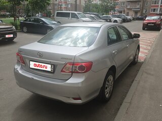2010 Toyota Corolla X (E140, E150) Рестайлинг, серый, 1200000 рублей, вид 4