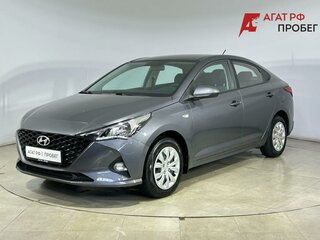 2021 Hyundai Solaris II Рестайлинг, серый, 1395000 рублей, вид 1