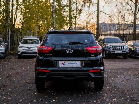 2020 Hyundai Creta I Рестайлинг, чёрный, 1688000 рублей, вид 4