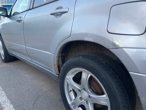 2003 Mitsubishi Airtrek I, серый, 540000 рублей - вид 6