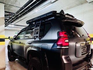 2021 Toyota Land Cruiser Prado 150 Series Рестайлинг 3, чёрный, 7860000 рублей, вид 1