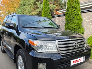 2013 Toyota Land Cruiser 200 Series Рестайлинг 1, чёрный, 3050000 рублей, вид 4
