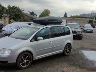 2004 Volkswagen Touran I, серебристый, 450000 рублей, вид 2