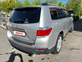 2012 Toyota Highlander II (XU40) Рестайлинг, серебристый, 1550000 рублей, вид 3